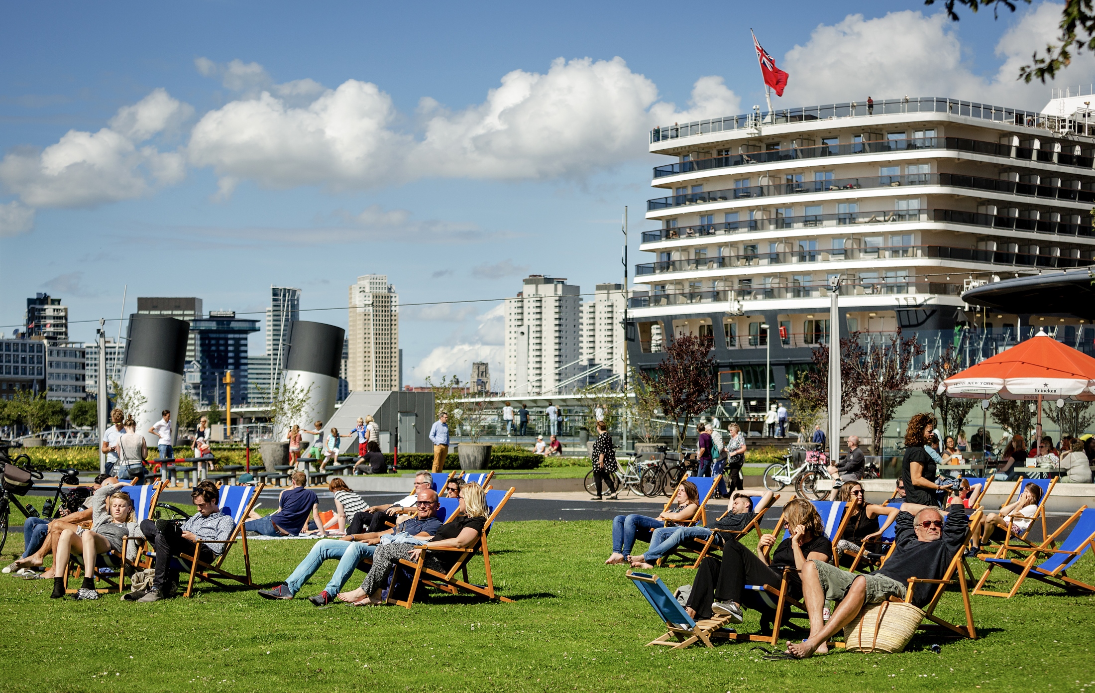 rotterdam hotel new york cruise schip zomer