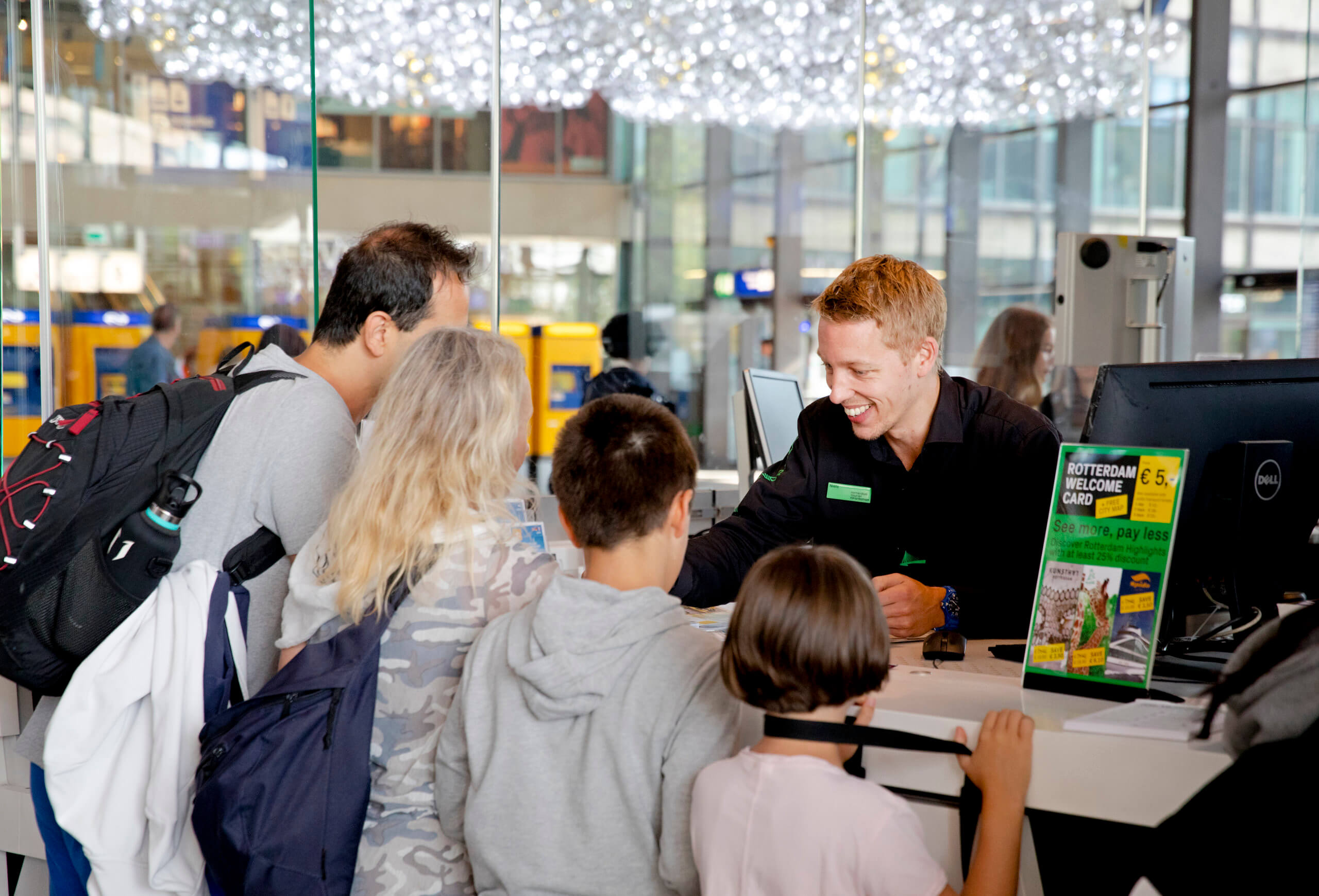 Picture of RTI staff at Central station