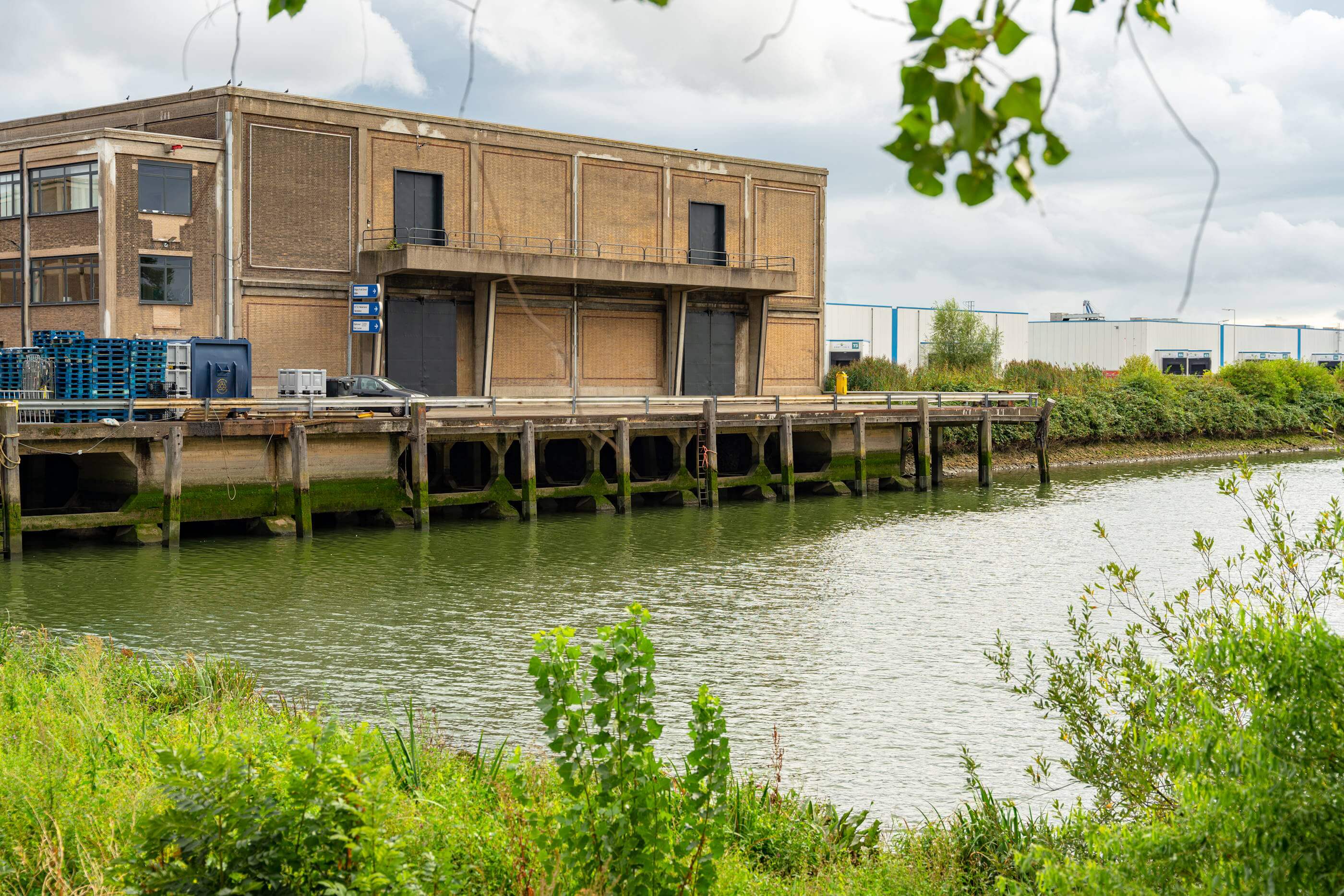 Photo of the Katoenhuis at M4H, to be transformed into an immersive tech hub.