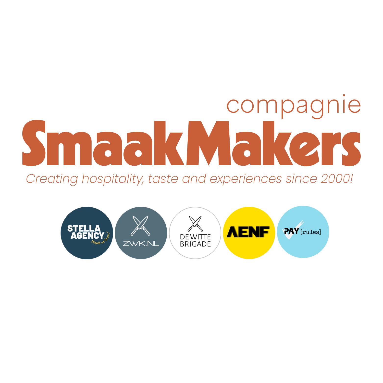 Logo Smaakmakers Compagnie (Stella Agency)