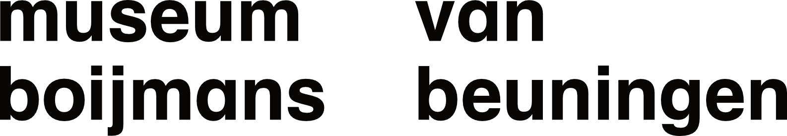 Logo Museum Boijmans Van Beuningen